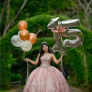 Pink Quinceañera dress